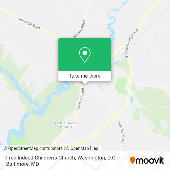 Free Indeed Children's Church map