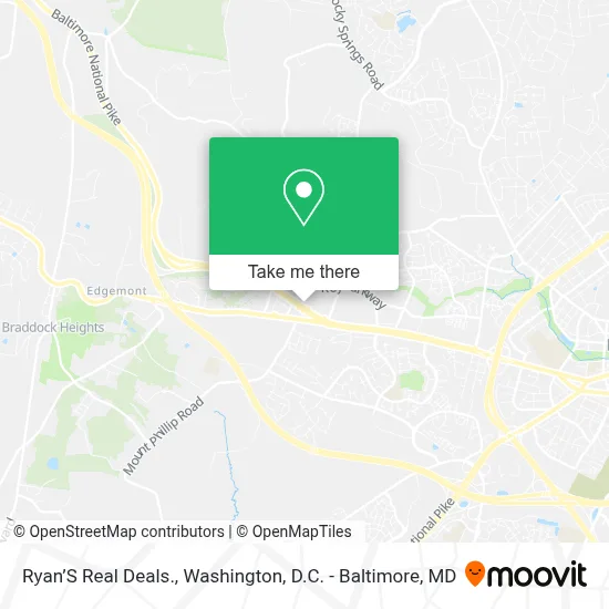 Ryan’S Real Deals. map