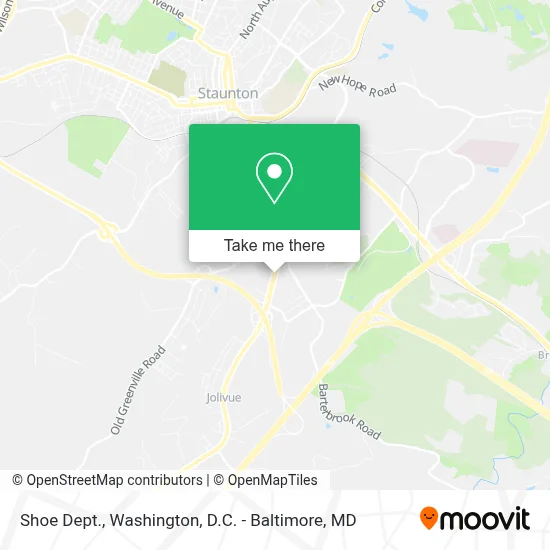 Shoe Dept. map