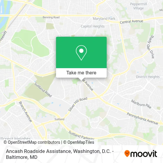 Ancash Roadside Assistance map