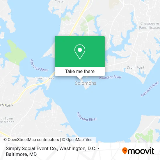Simply Social Event Co. map