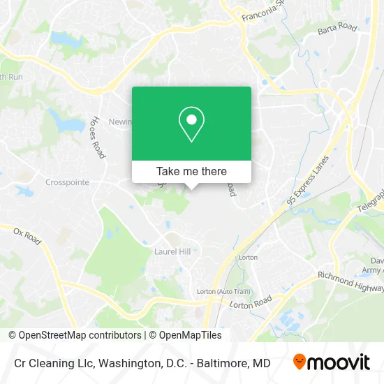 Cr Cleaning Llc map