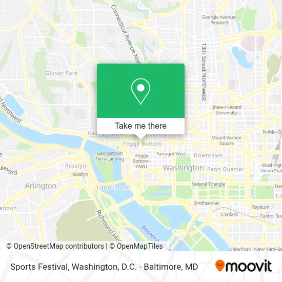 Sports Festival map