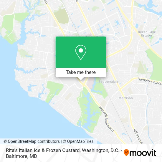 Rita's Italian Ice & Frozen Custard map