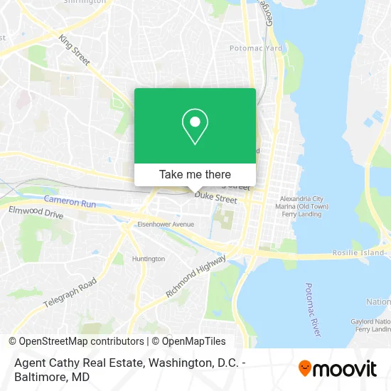 Agent Cathy Real Estate map