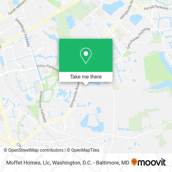 Moffet Homes, Llc map