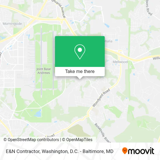 E&N Contractor map