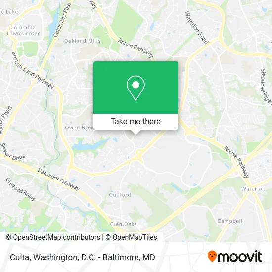 Culta map