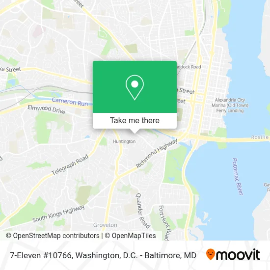 7-Eleven #10766 map