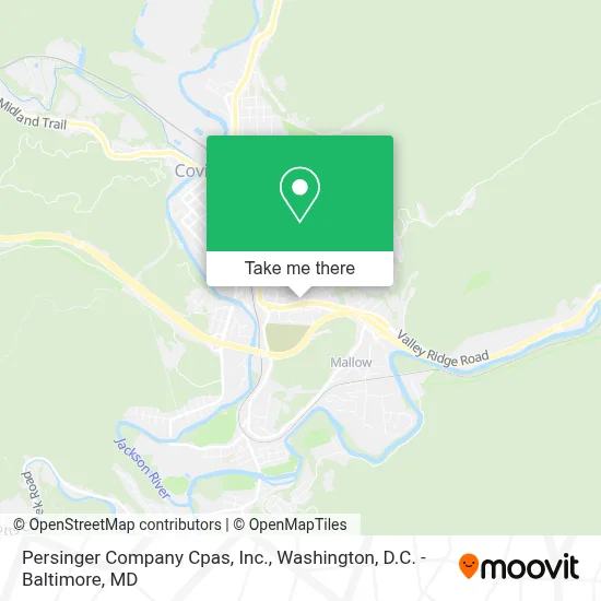 Persinger Company Cpas, Inc. map