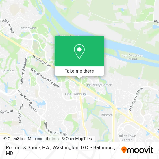 Portner & Shure, P.A. map
