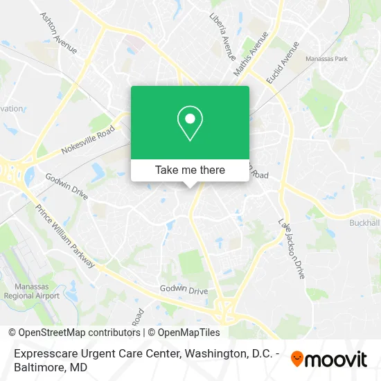 Expresscare Urgent Care Center map