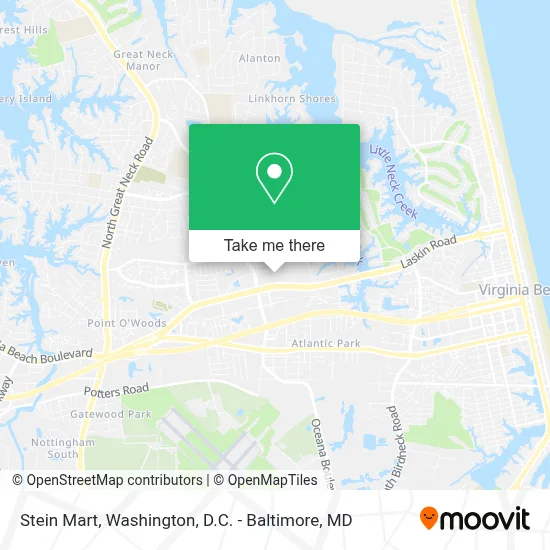 Stein Mart map