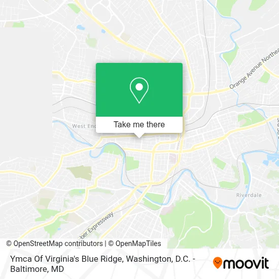 Ymca Of Virginia's Blue Ridge map