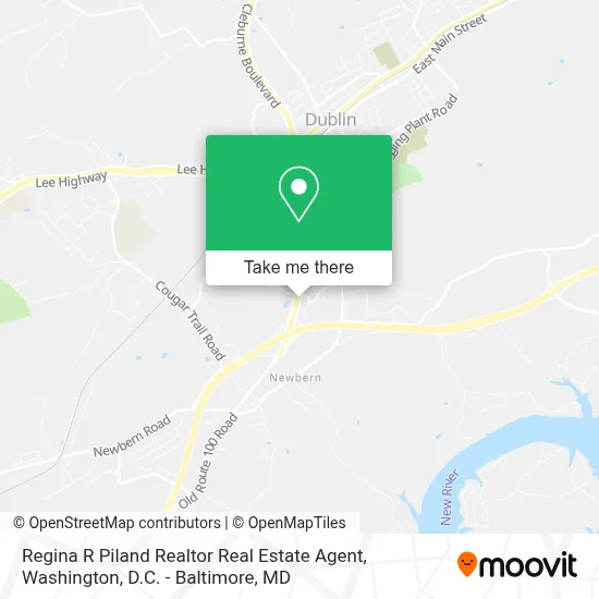 Regina R Piland Realtor Real Estate Agent map