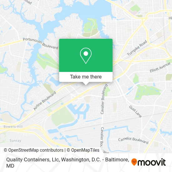 Quality Containers, Llc map