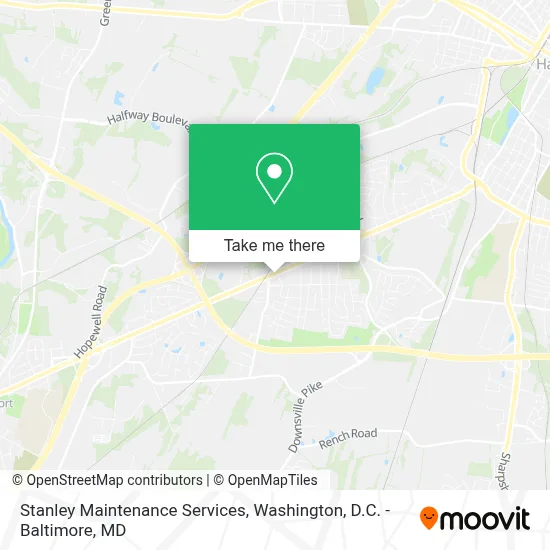 Stanley Maintenance Services map