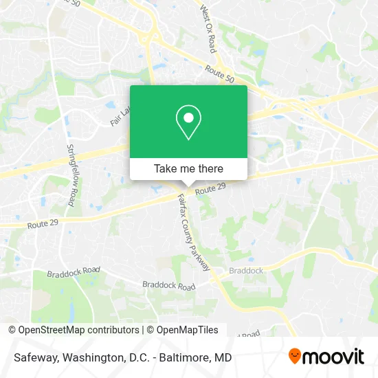 Safeway map
