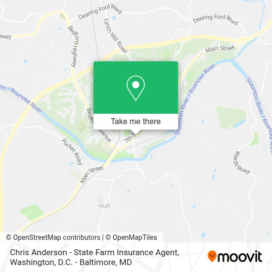 Chris Anderson - State Farm Insurance Agent map