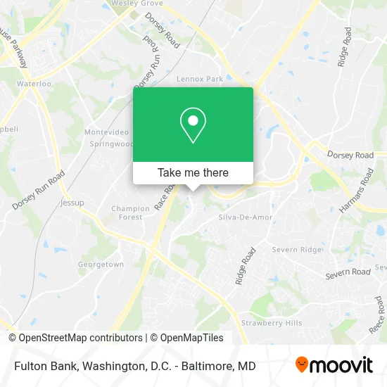 Fulton Bank map