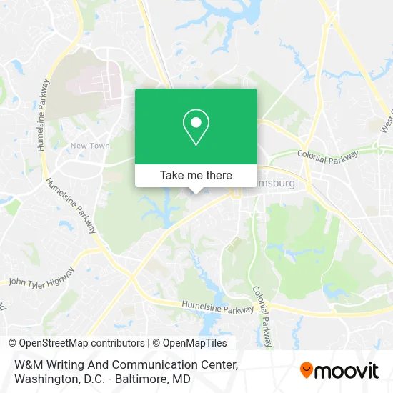 W&M Writing And Communication Center map