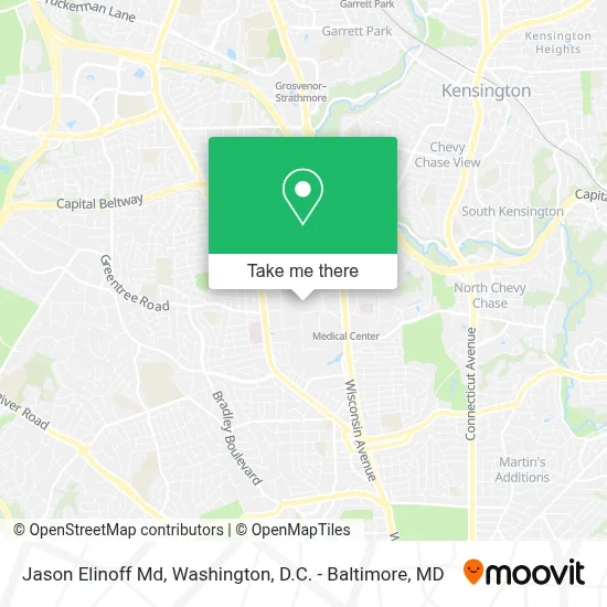 Jason Elinoff Md map