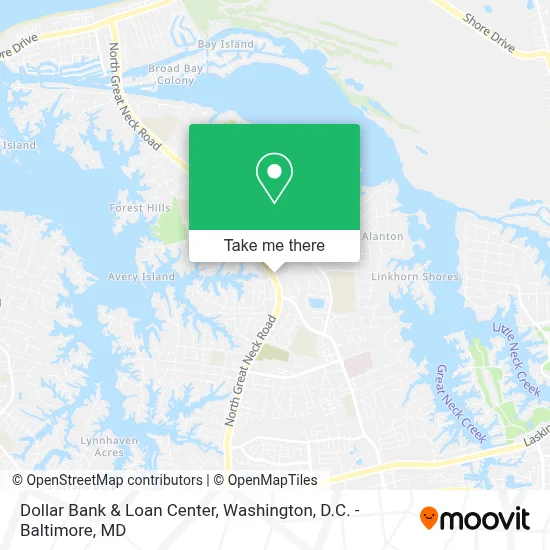 Dollar Bank & Loan Center map