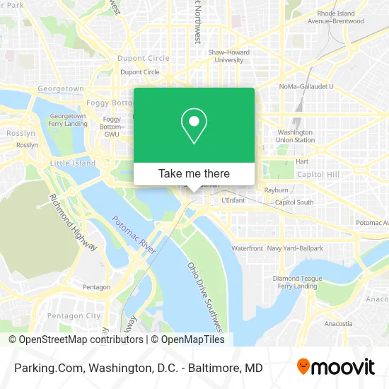 Parking.Com map