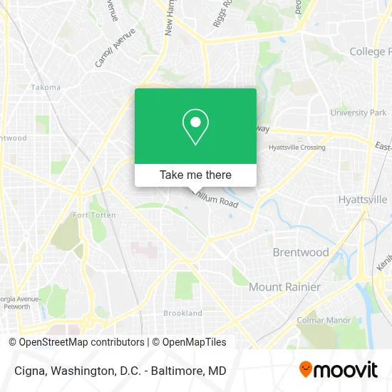 Cigna map