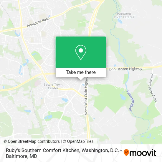 Ruby's Southern Comfort Kitchen map