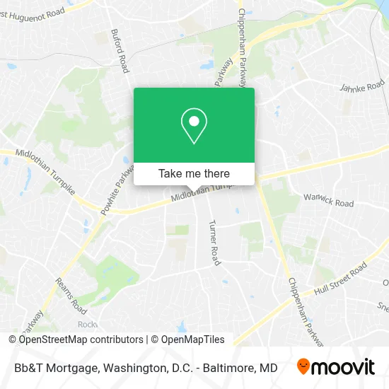 Bb&T Mortgage map