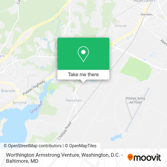 Worthington Armstrong Venture map