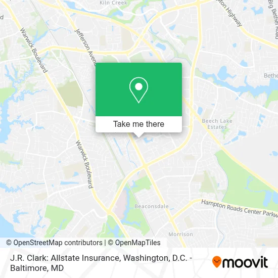 J.R. Clark: Allstate Insurance map