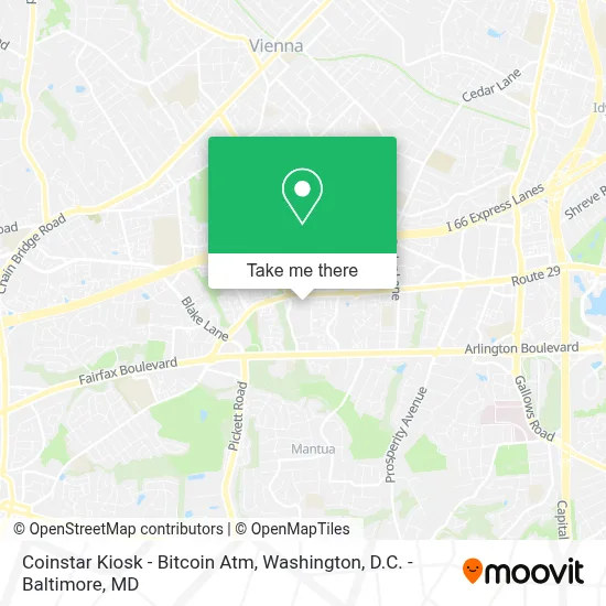Coinstar Kiosk - Bitcoin Atm map
