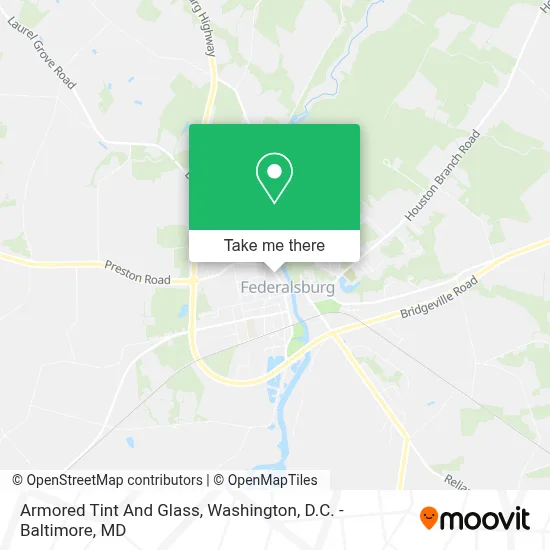 Armored Tint And Glass map