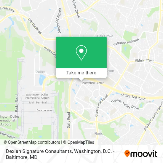 Dexian Signature Consultants map