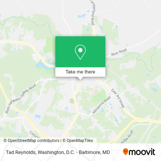 Tad Reynolds map