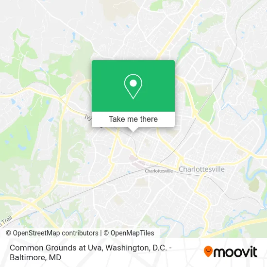 Common Grounds at Uva map
