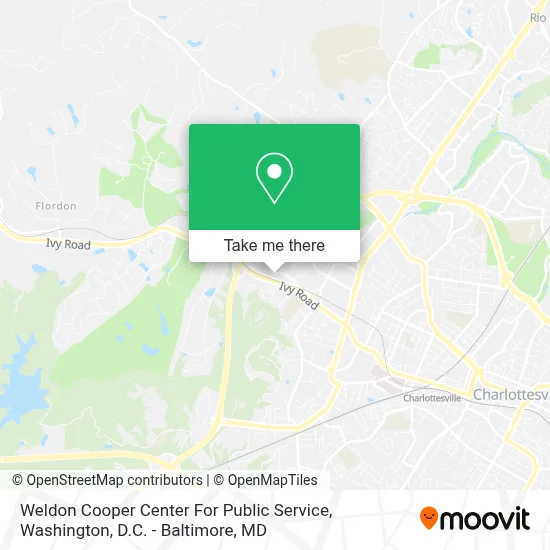 Weldon Cooper Center For Public Service map