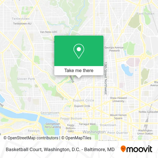Basketball Court map