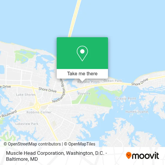 Muscle Head Corporation map