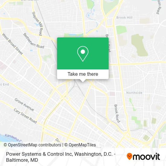 Power Systems & Control Inc map