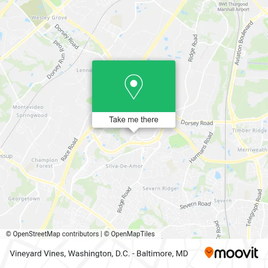 Vineyard Vines map