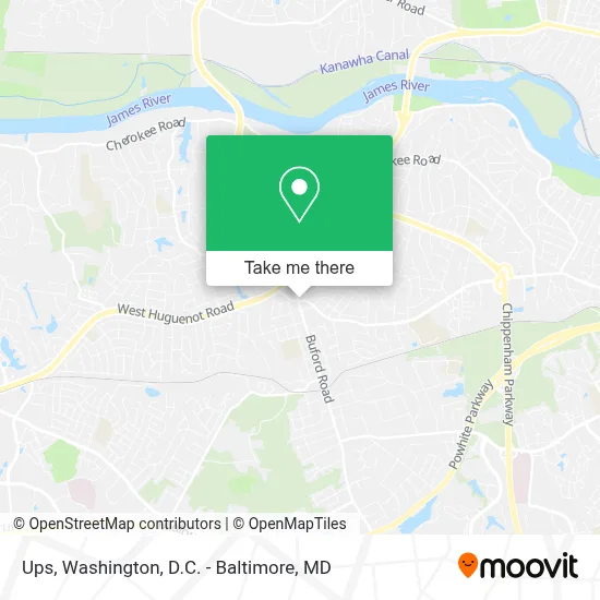 Ups map