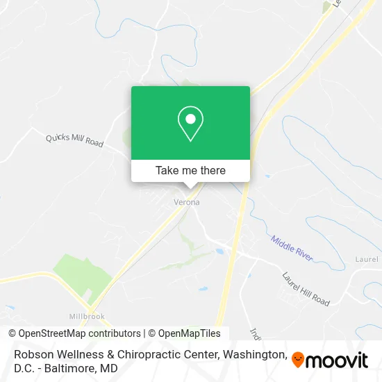 Robson Wellness & Chiropractic Center map