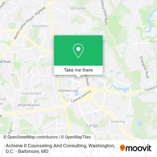 Achieve It Counseling And Consulting map