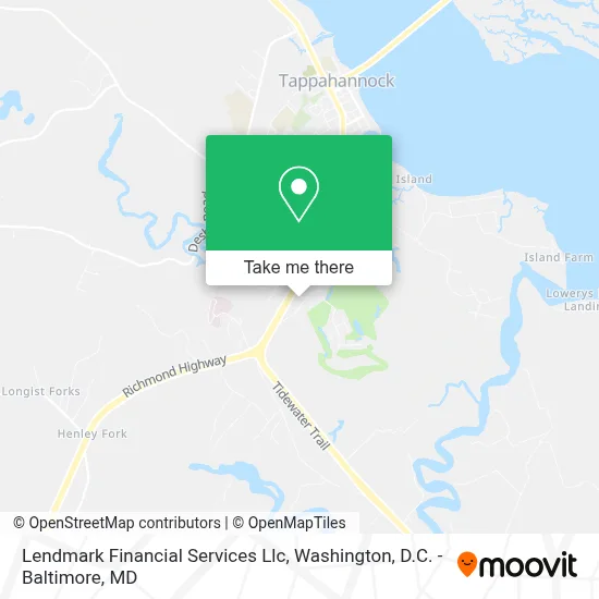 Lendmark Financial Services Llc map