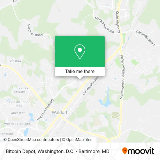 Bitcoin Depot map