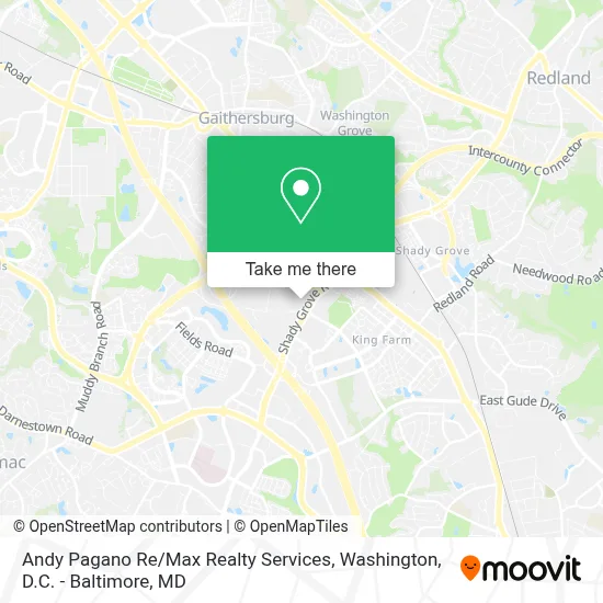 Andy Pagano Re / Max Realty Services map