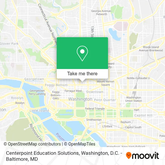 Centerpoint Education Solutions map